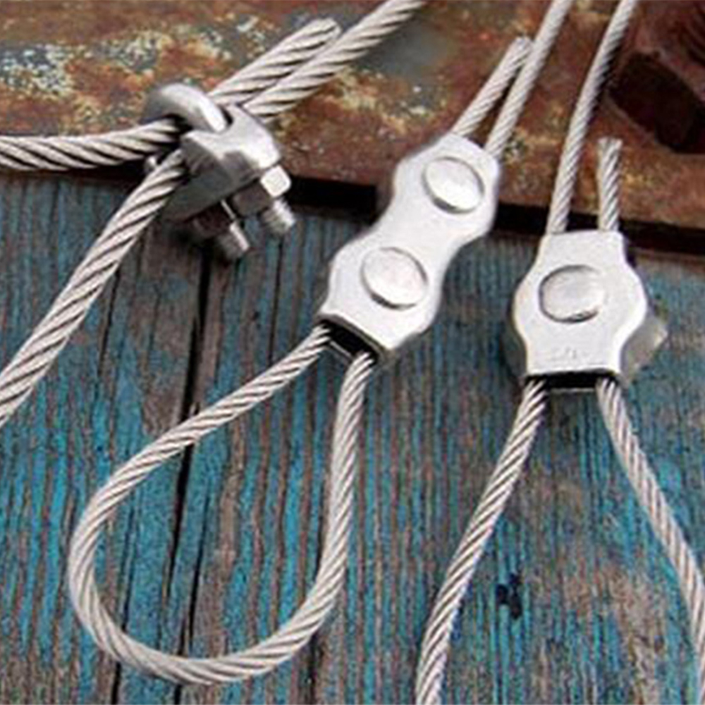 Wire rope clips